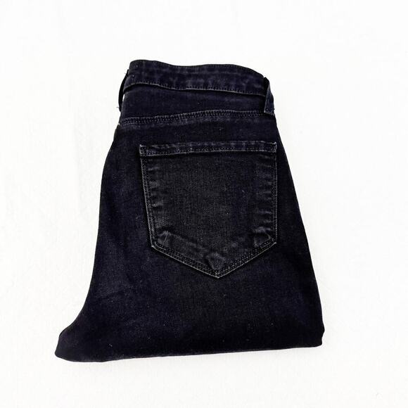 L'Agence Marguerite Skinny High Rise Noir Black Denim Jeans Size 25 - Picture 1 of 9